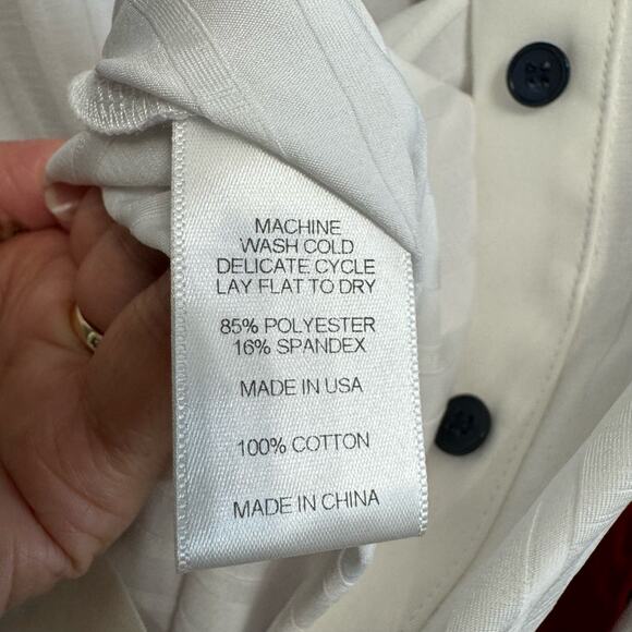 Free x Rein The Elite Equestrian Bodysuit Top White long Sleeve XS New - Picture 16 of 16